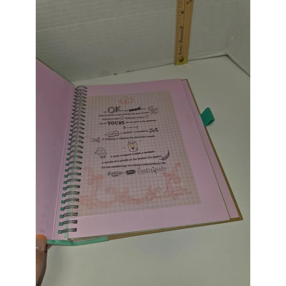 Discontinued K&Company Smash memory journal distinctive kraft paper